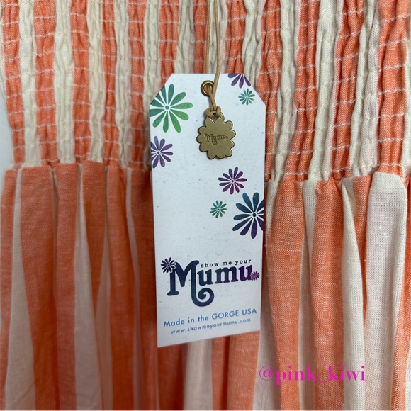 Show Me Your Mumu Maggie Striped Maxi Dress - Picture 14 of 17